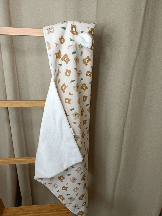 Cape de bain Oursons