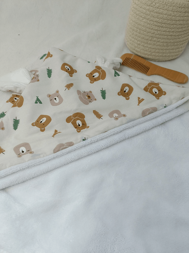 Cape de bain Oursons