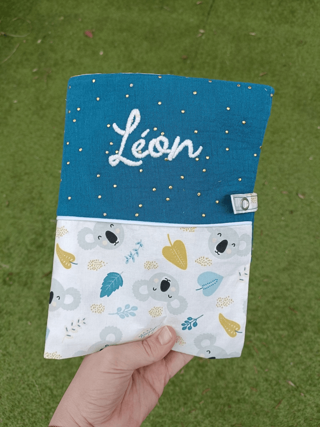 Cahier de coloriage lavable personnalisé