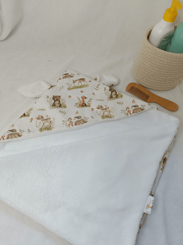 Cape de bain personnalisée