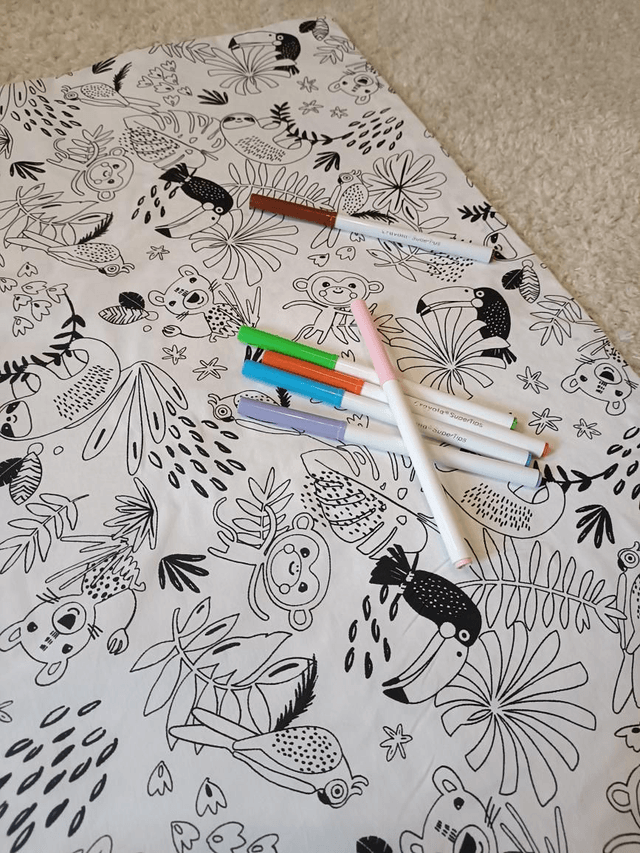 Tapis de coloriage