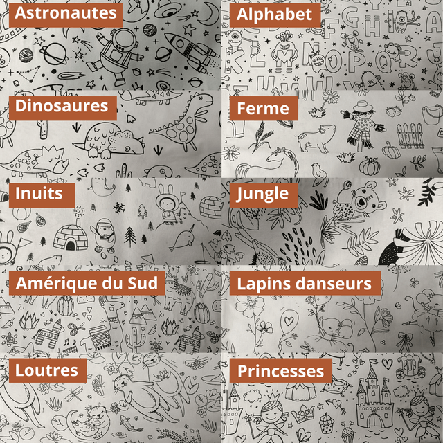 Tapis de coloriage