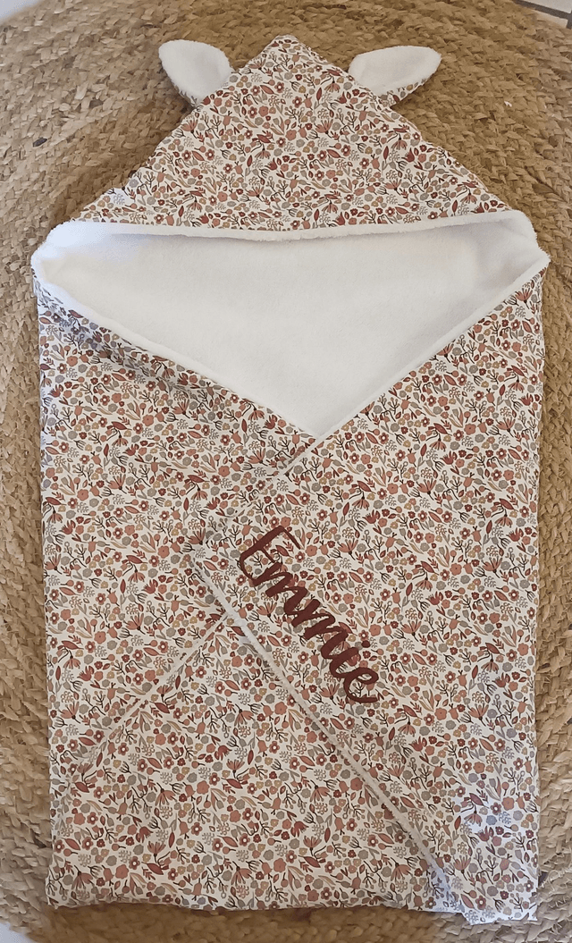 Cape de bain personnalisée