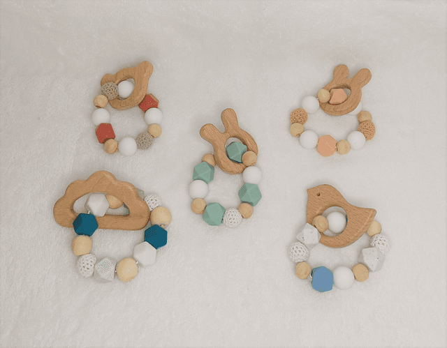 Bracelet de dentition en perles